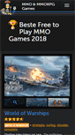Mobile Screenshot of mmommorpggames.com
